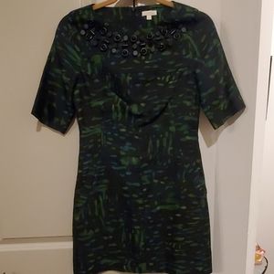 Shosanna Green and Black Dress Size 0